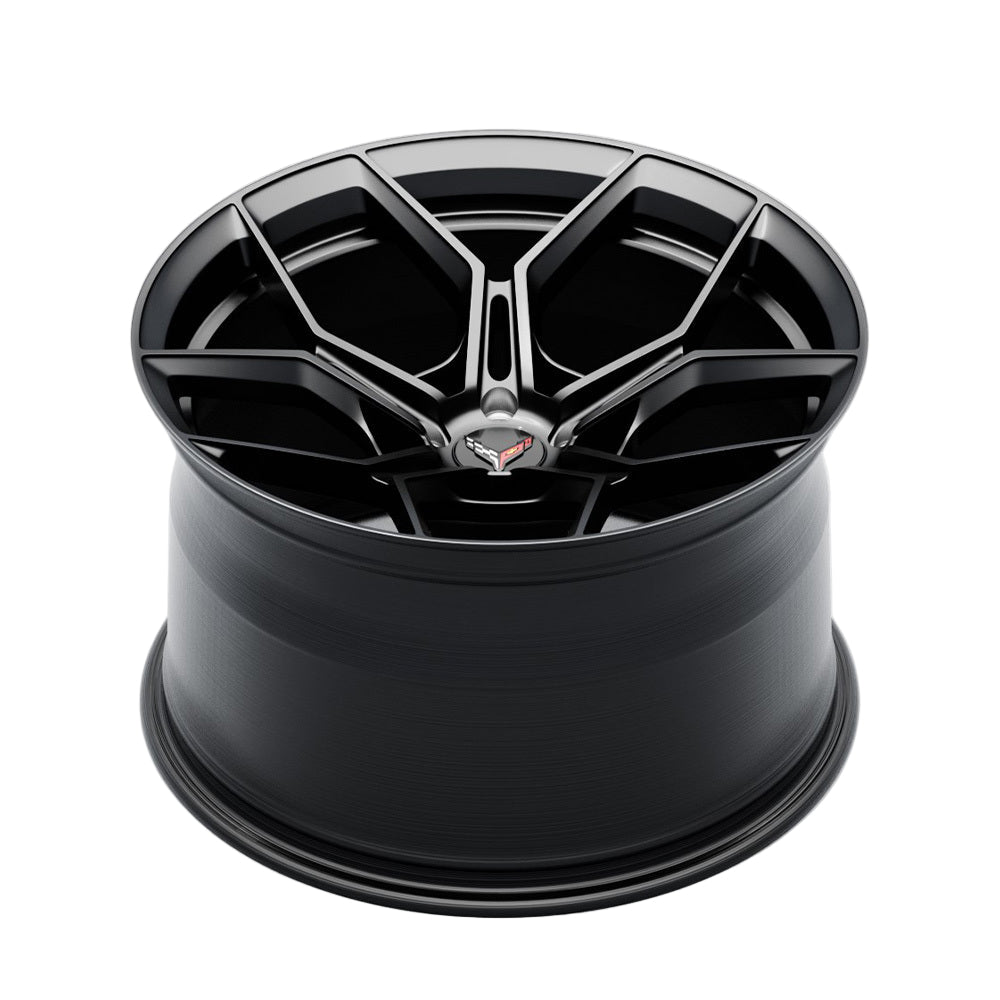Blaque Diamond BD-F25 Satin Black (C8 Z06 Corvette)