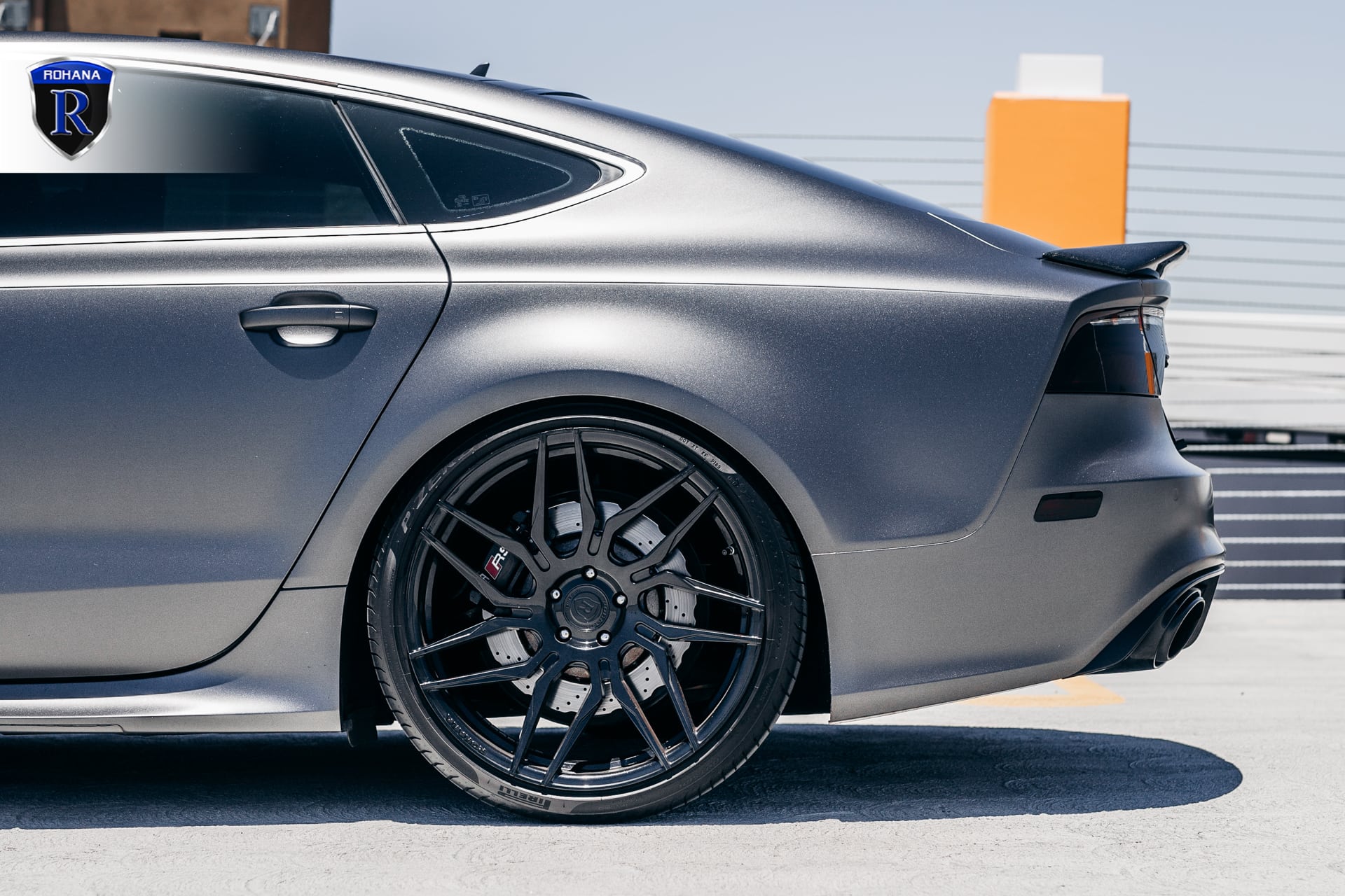 Rohana RFX7 Gloss Black Audi RS7