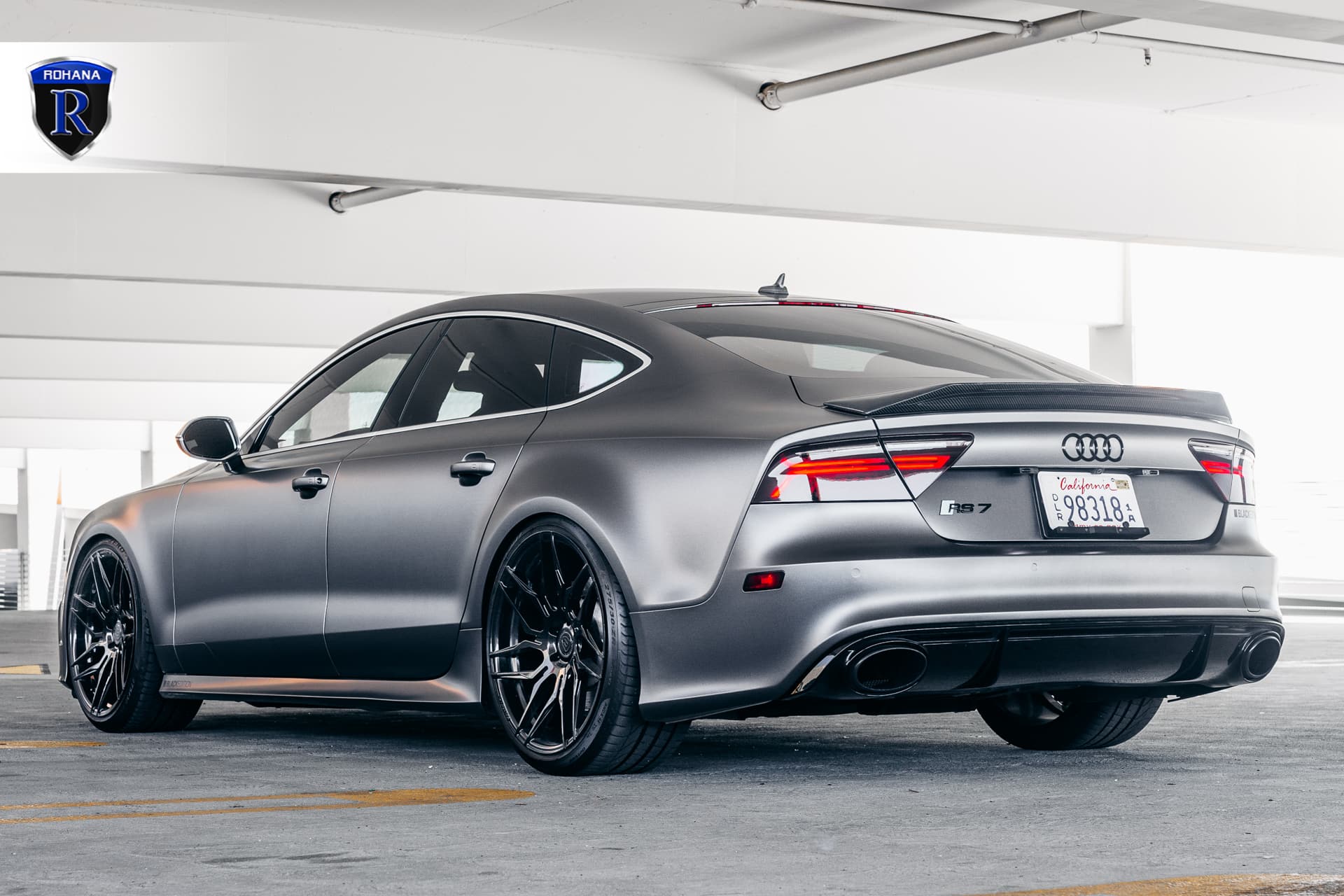 Rohana RFX7 Gloss Black Audi RS7