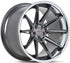 Ferrada CM2 Matte Graphite W/Chrome Lip (19x8.5/20x12 Setup) Full Set