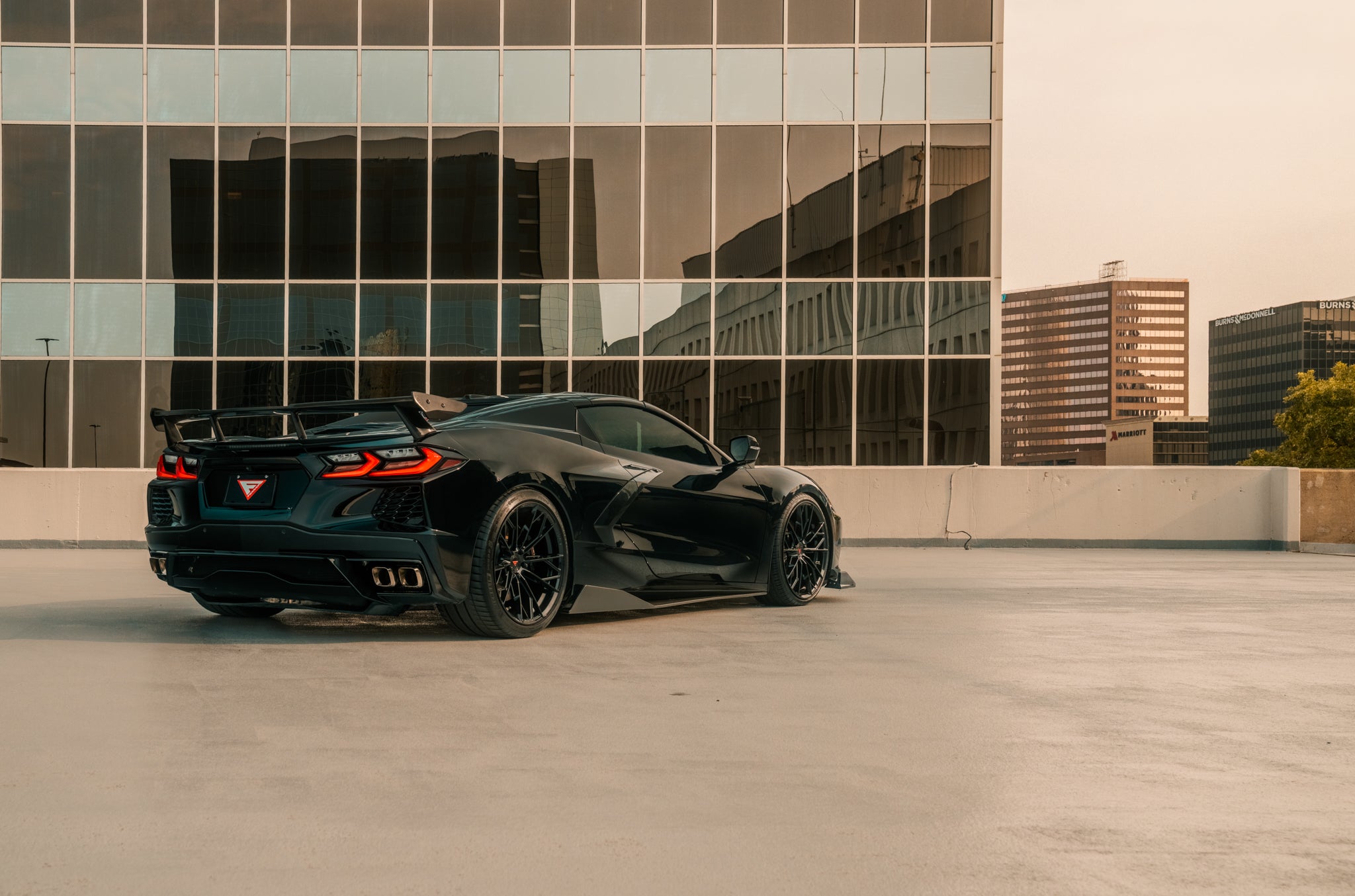 Ferrada FR11 Obsidian Black (20x8.5/20x12 Setup) Full Set