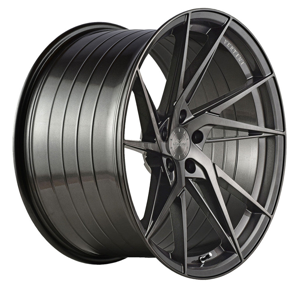 Vertini RFS1.9 Brushed Dual Gunmetal (19x8.5/20x11 Setup) Full Set