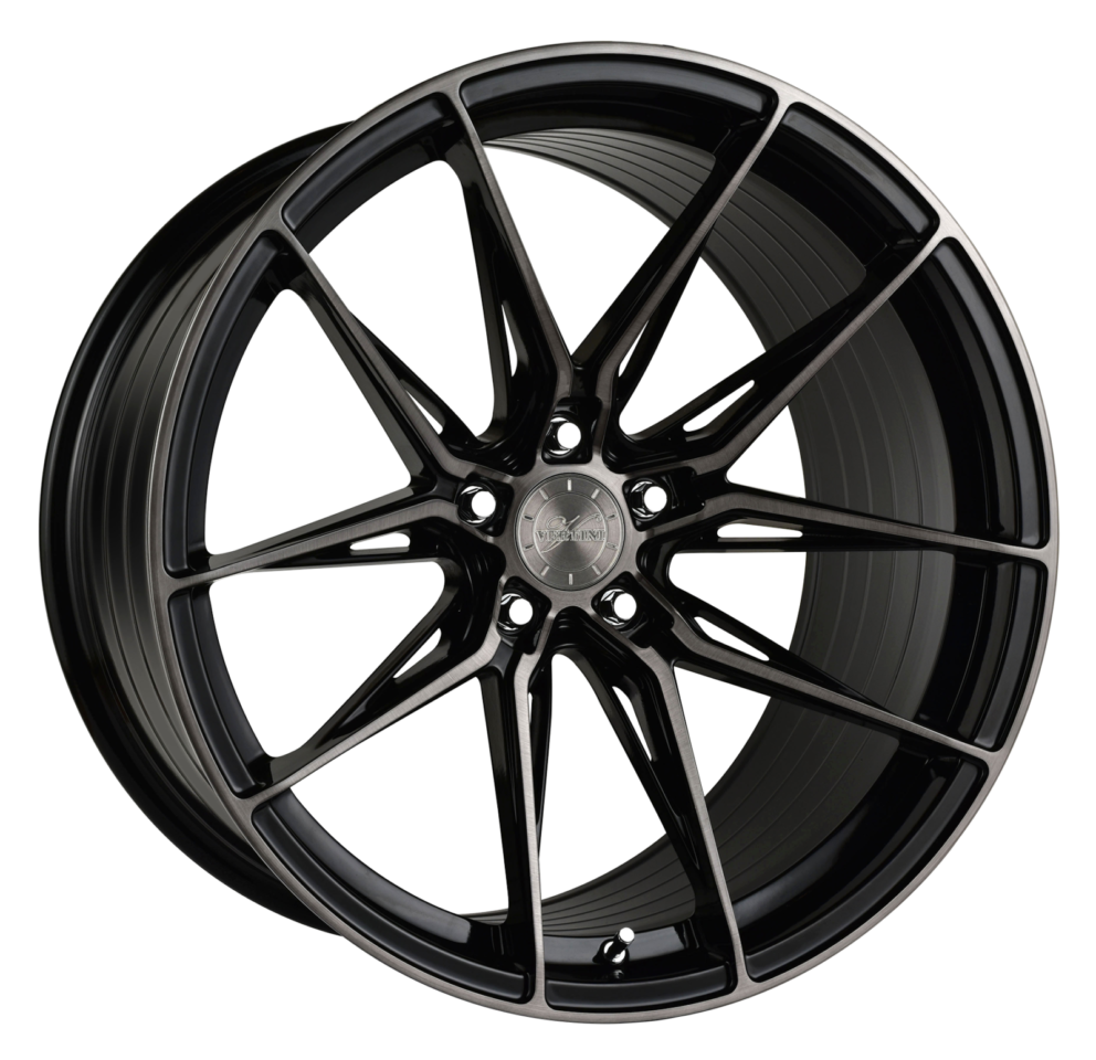 Vertini RFS1.8 Dual Black Brushed (19x8.5/20x11 Setup) Full Set