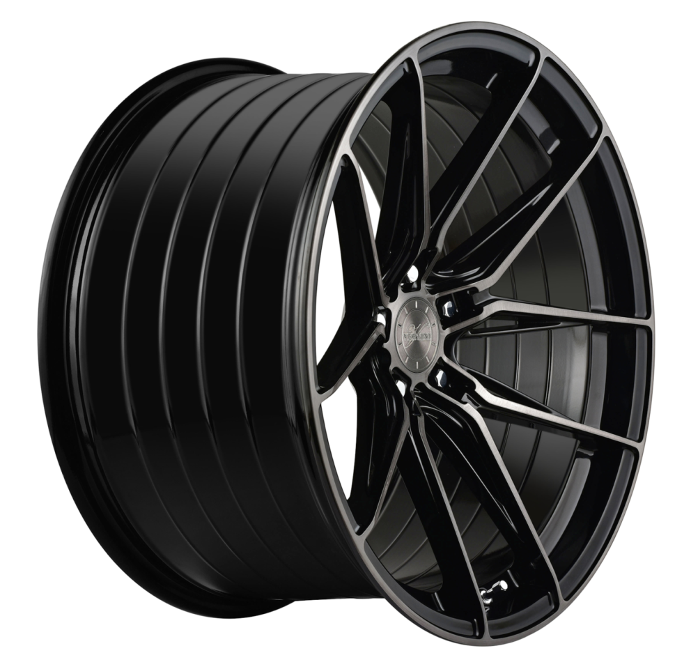 Vertini RFS1.8 Dual Black Brushed (19x8.5/20x11 Setup) Full Set