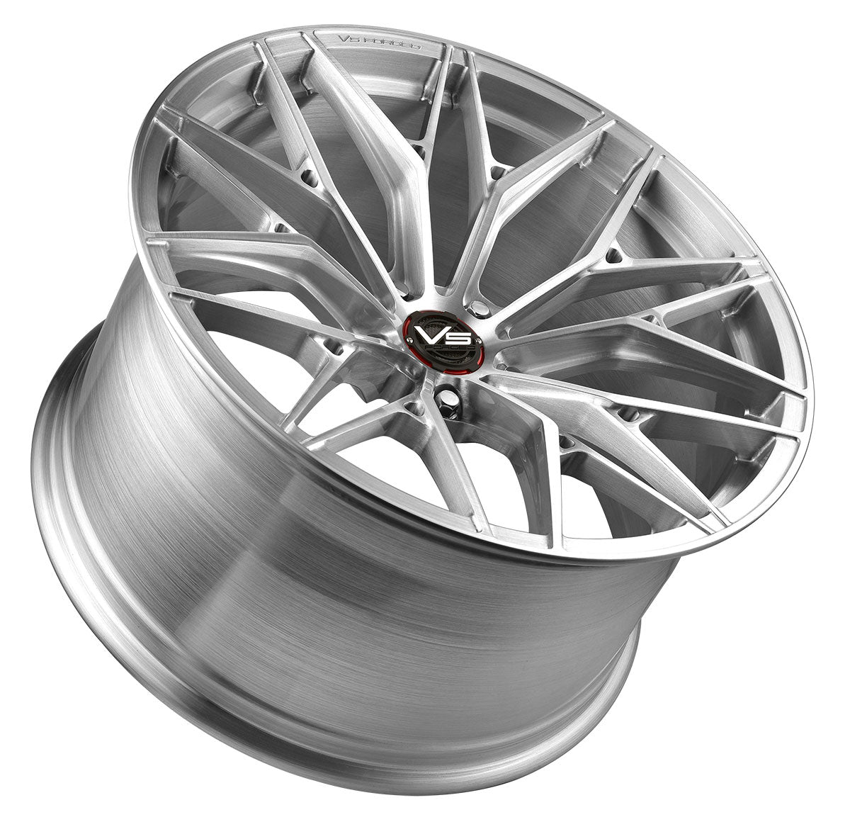 VS Forged VF03 Brushed Clear (19x8.5/20x11 Setup) Full Set - Forged