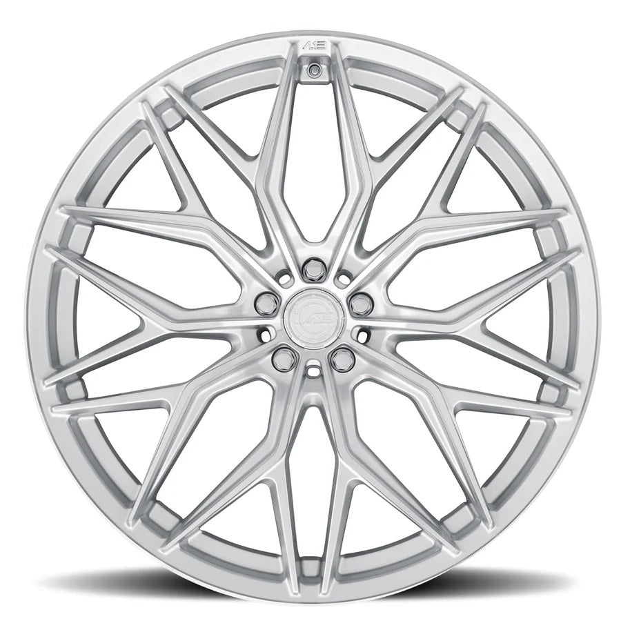 AL13 FR80 Diamond Silver C8 Corvette (20X9/21X12 Setup) Full Set