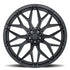 AL13 FR80 Satin Black C8 Corvette (20X9/21X12 Setup) Full Set