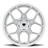 Blaque Diamond BD-F25 Brushed Silver