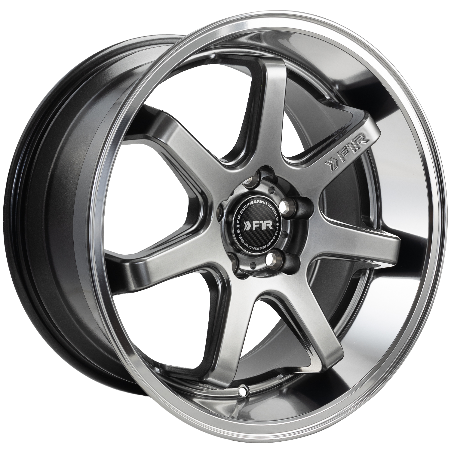 F1R FC7 Hyper Black/Polish Lip