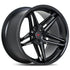 Ferrada CM1 Matte Black W/Gloss Black Lip (19x8.5/20x12 Setup) Full Set