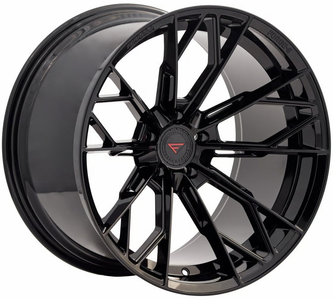 Ferrada FR11 Obsidian Black (20x8.5/20x12 Setup) Full Set