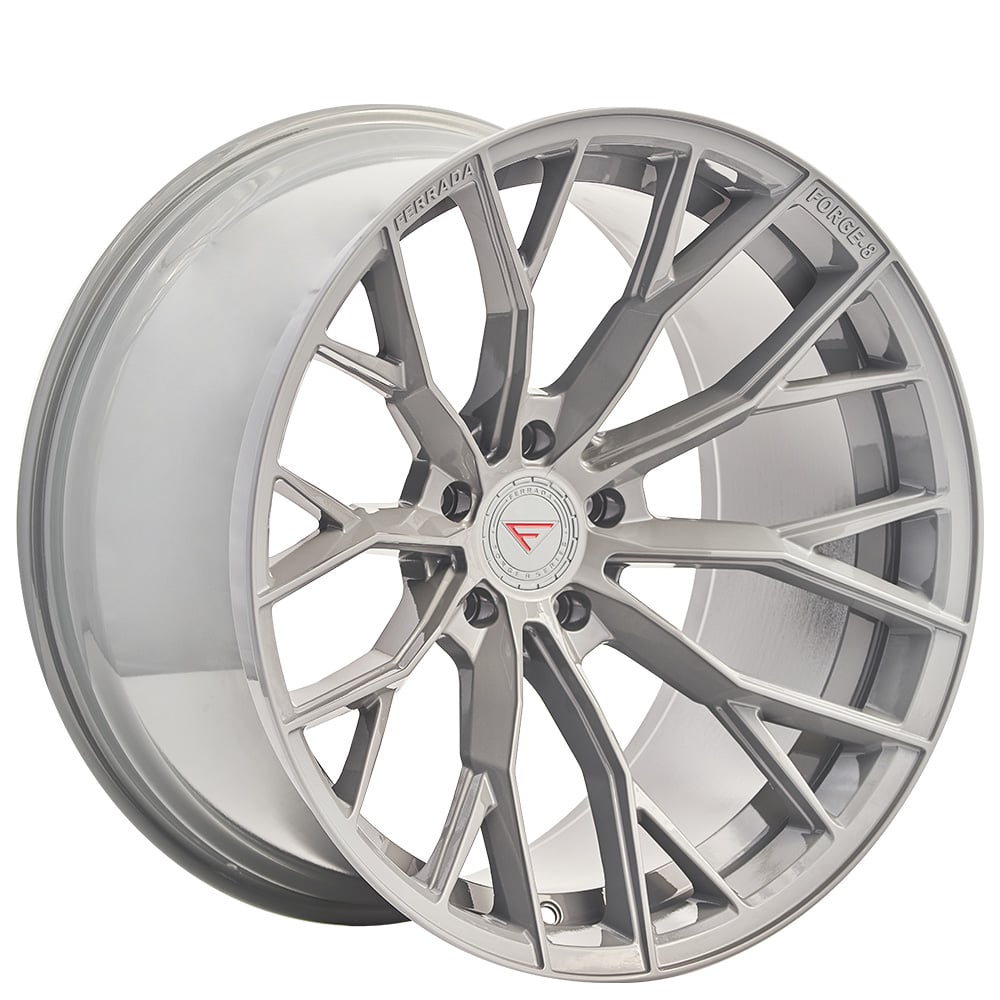 Ferrada F8-FR9 Storm Gray C8 Corvette (20x8.5/20x12 Setup) Full Set