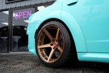 Ferrada XTF5 Brushed Cobre on a Dodge Charger Widebody