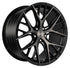 Vertini RFS2.1 Brushed Dual Black (19x8.5/20x11 Setup) Full Set