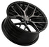 Vertini RFS2.1 Brushed Dual Black (19x8.5/20x11 Setup) Full Set