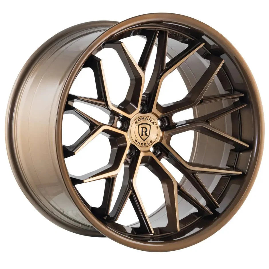 Rohana RFC3 Machine Bronze C8 Corvette (19x8.5/20x11 Setup) Full Set