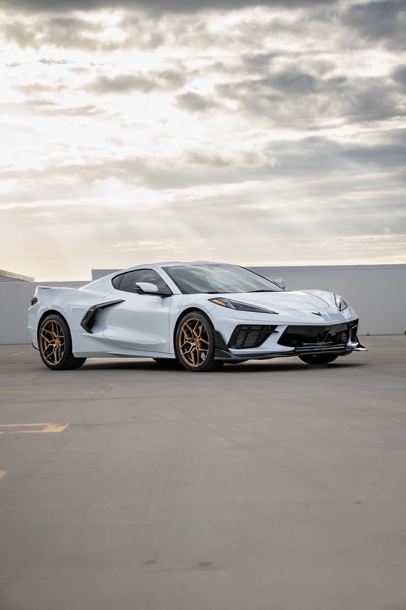 Rohana RFX11 Brushed Bronze C8 Corvette (20x9/21x12 Setup) Full Set