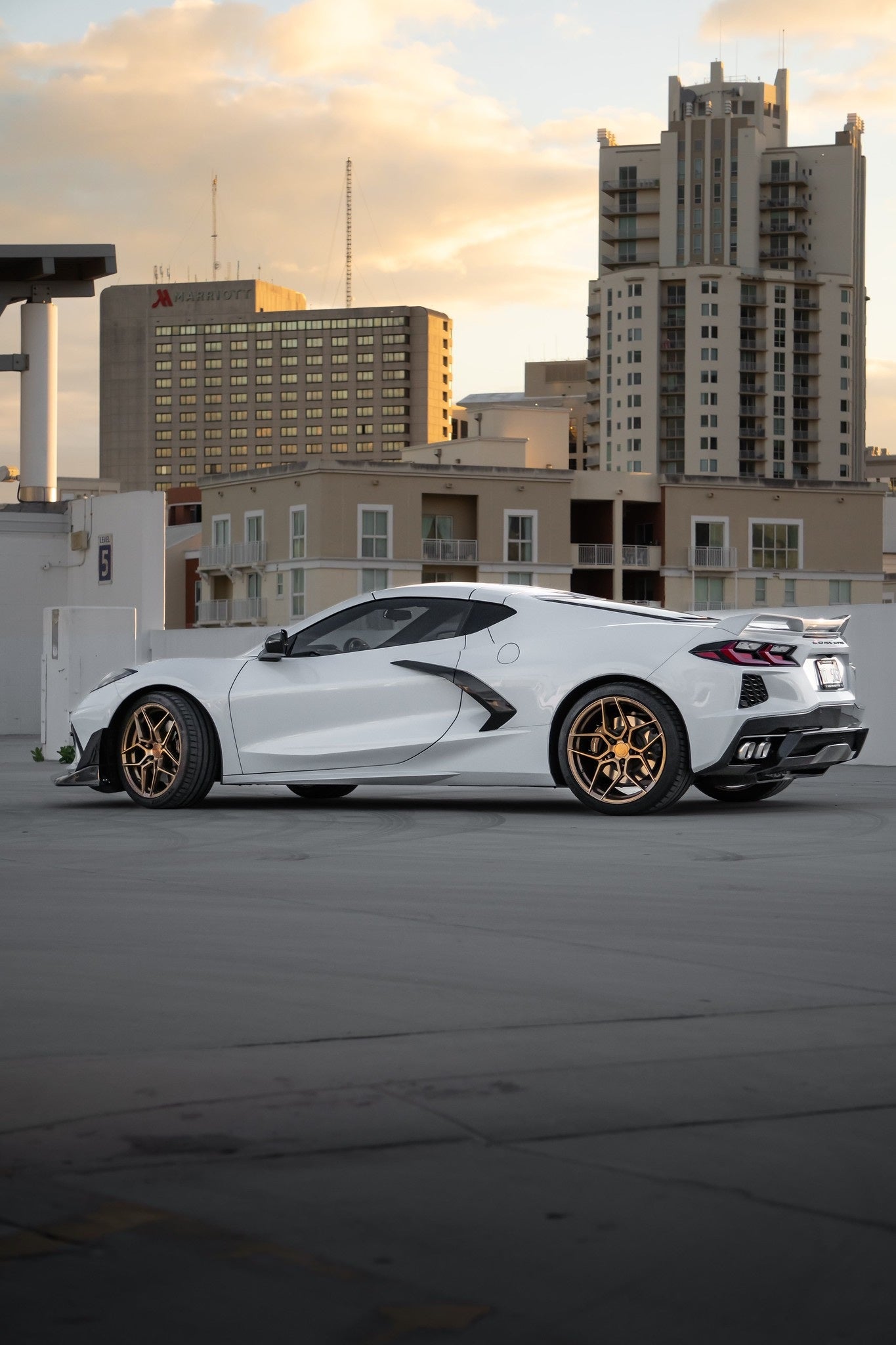 Rohana RFX11 Brushed Bronze C8 Corvette (20x9/21x12 Setup) Full Set