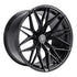Rohana RFX17 Gloss Black C8 Corvette (20x9/21x12 Setup) Full Set