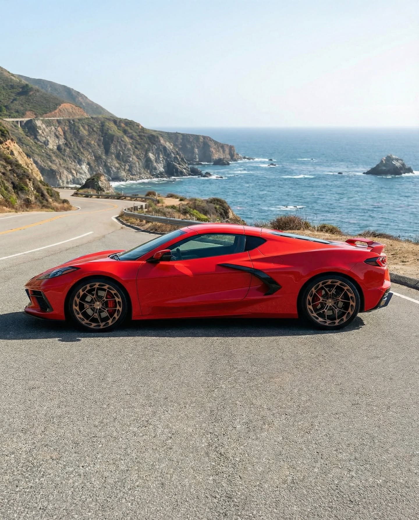 Rohana RFX19 Machine Bronze C8 Corvette (19x8.5/20x11 Setup) Full Set