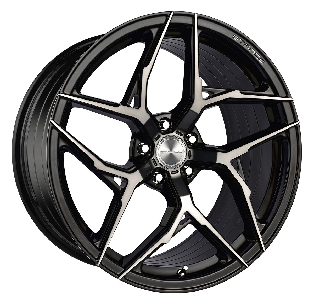 Stance SF13 Dual Black Face C8 Corvette (19x8.5/20x11 Setup) Full Set
