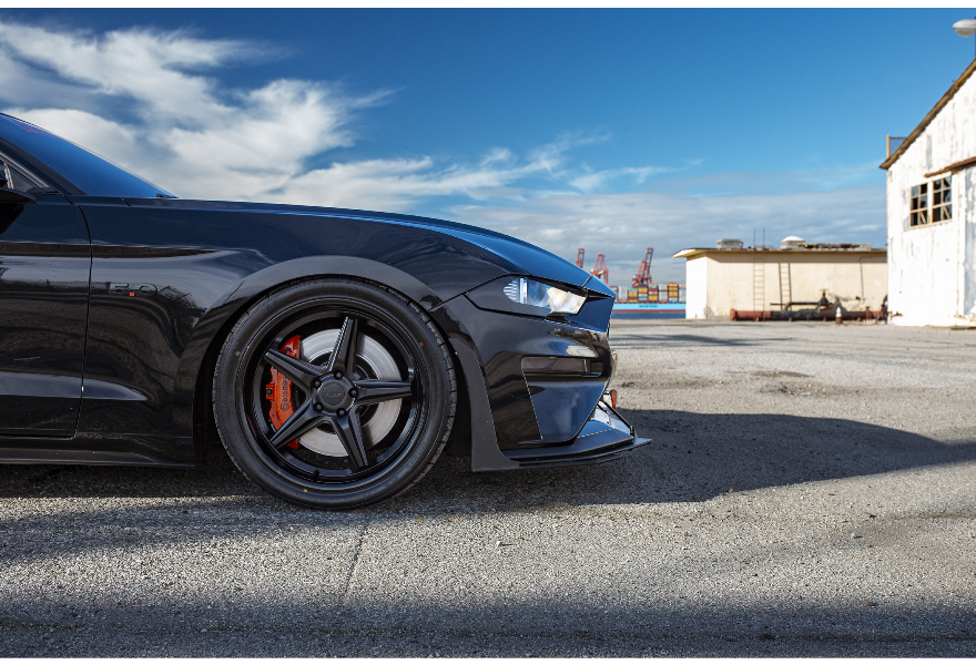 TSW Launch Matte Black W/Gloss Black Lip