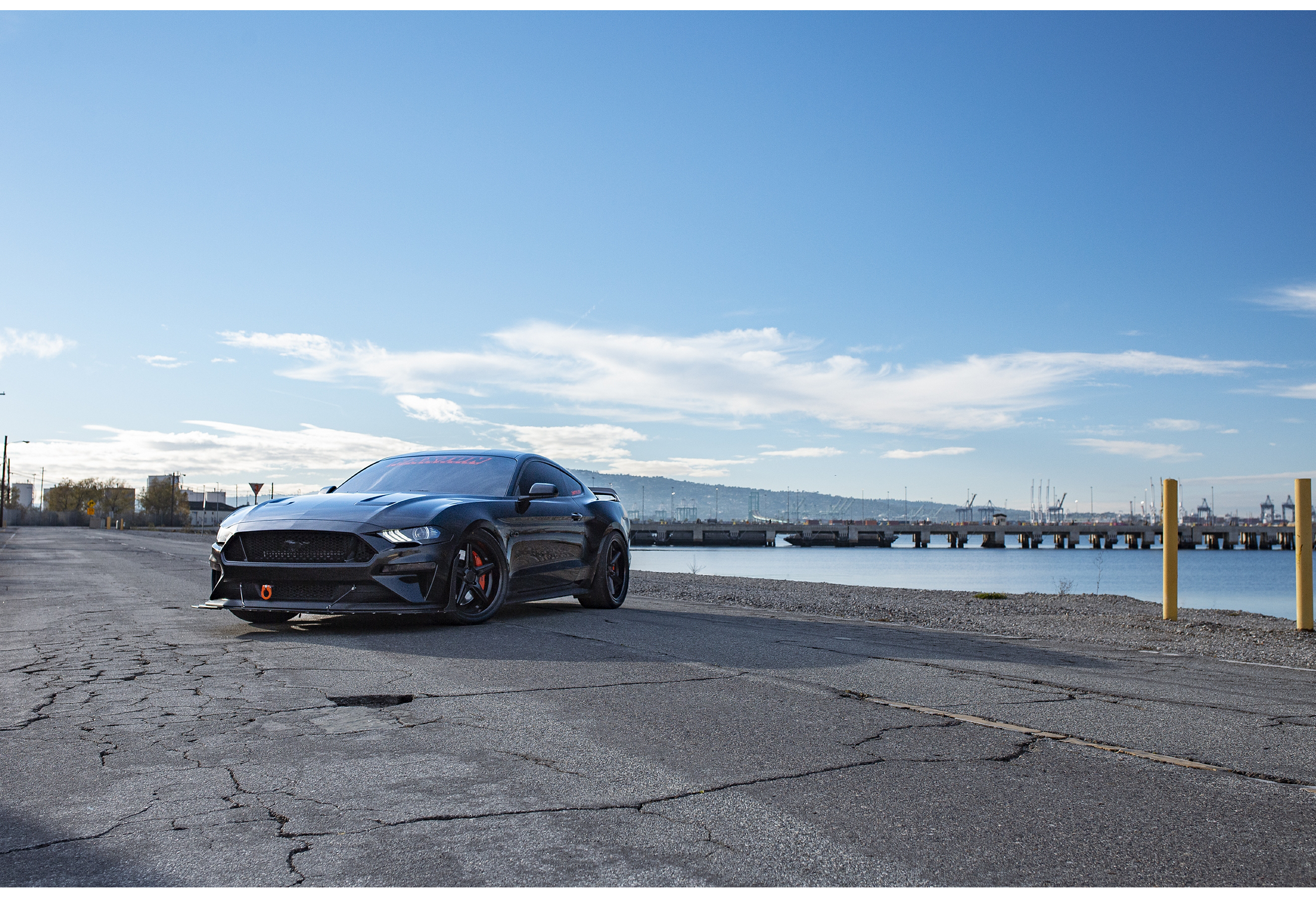 TSW Launch Matte Black W/Gloss Black Lip