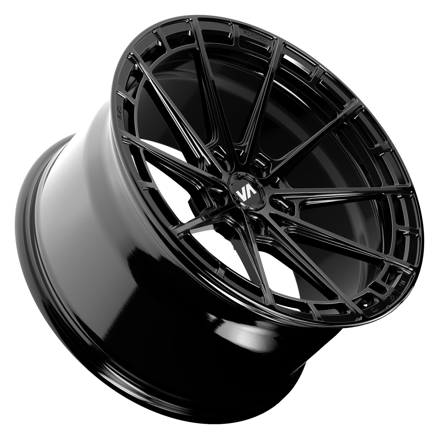 Variant Aure Gloss Black (20x9/21x12 Setup) Full Set - Forged