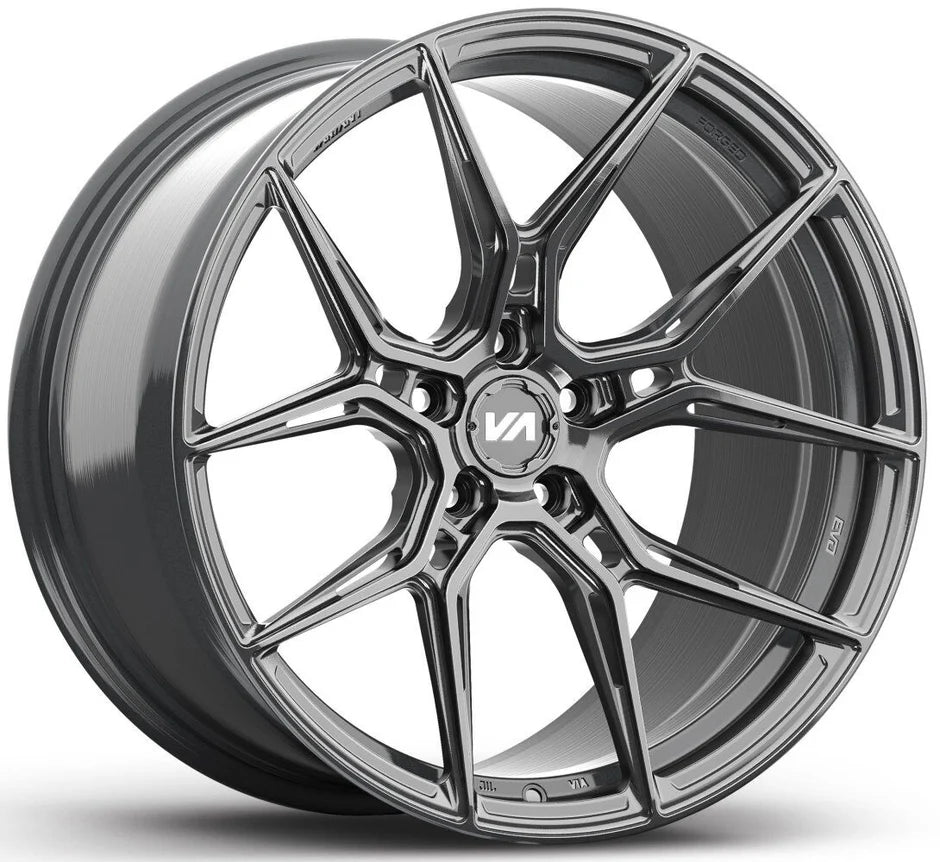 Variant Nysa Gloss Gunmetal (20x9/21x12 Setup) Full Set - Forged