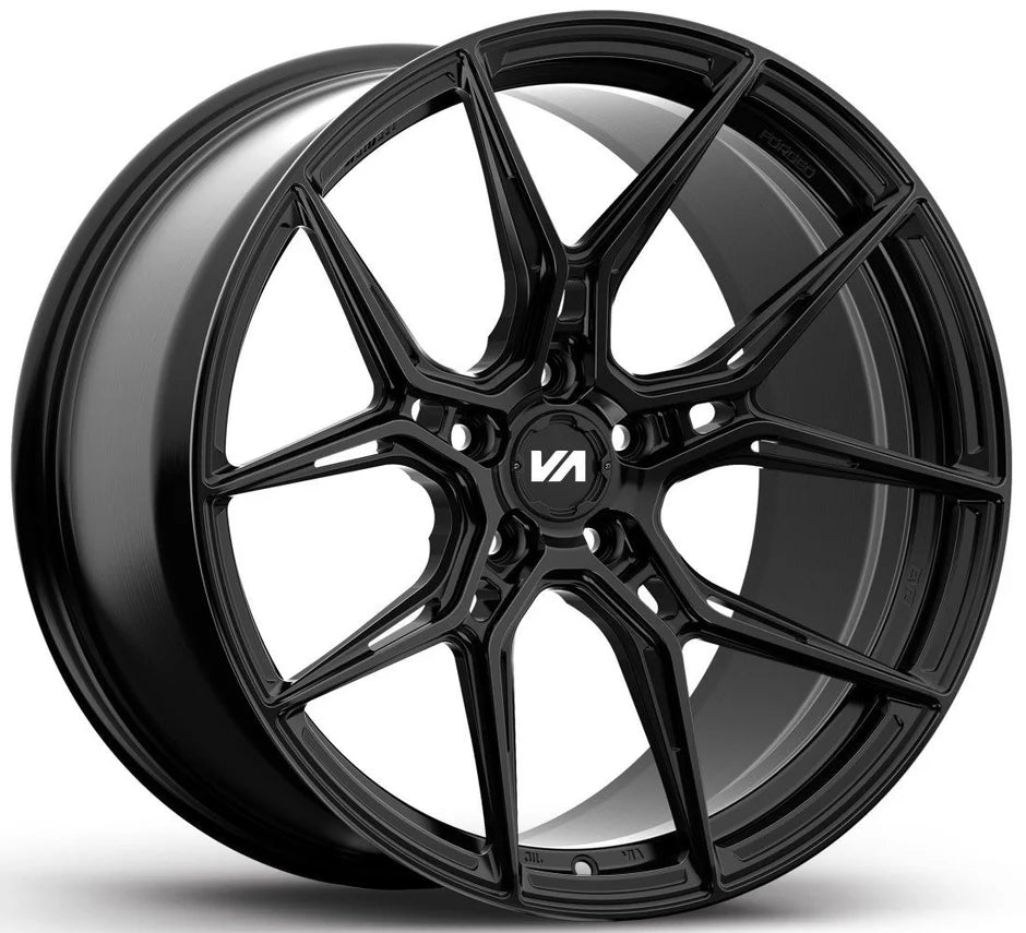 Variant Nysa Satin Black (19x8.5/20x11 Setup) Full Set - Forged