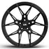 Variant Nysa Satin Black (19x8.5/20x11 Setup) Full Set - Forged