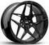 Variant Zeno Gloss Black  (19x8.5/20x11 Setup) Full Set