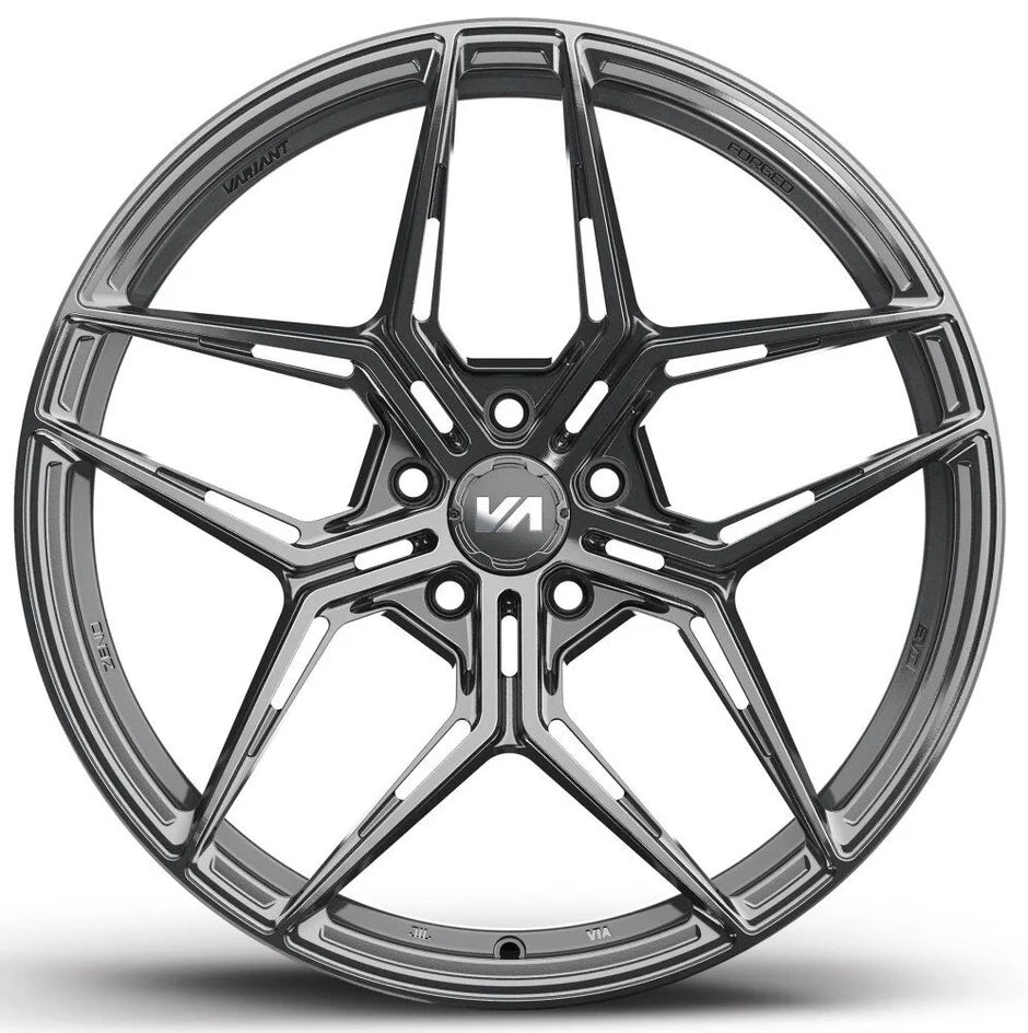 Variant Zeno Gloss Gunmetal (20x9/21x12 Setup) Full Set