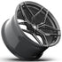 Variant Zeno Gloss Gunmetal (20x9/21x12 Setup) Full Set