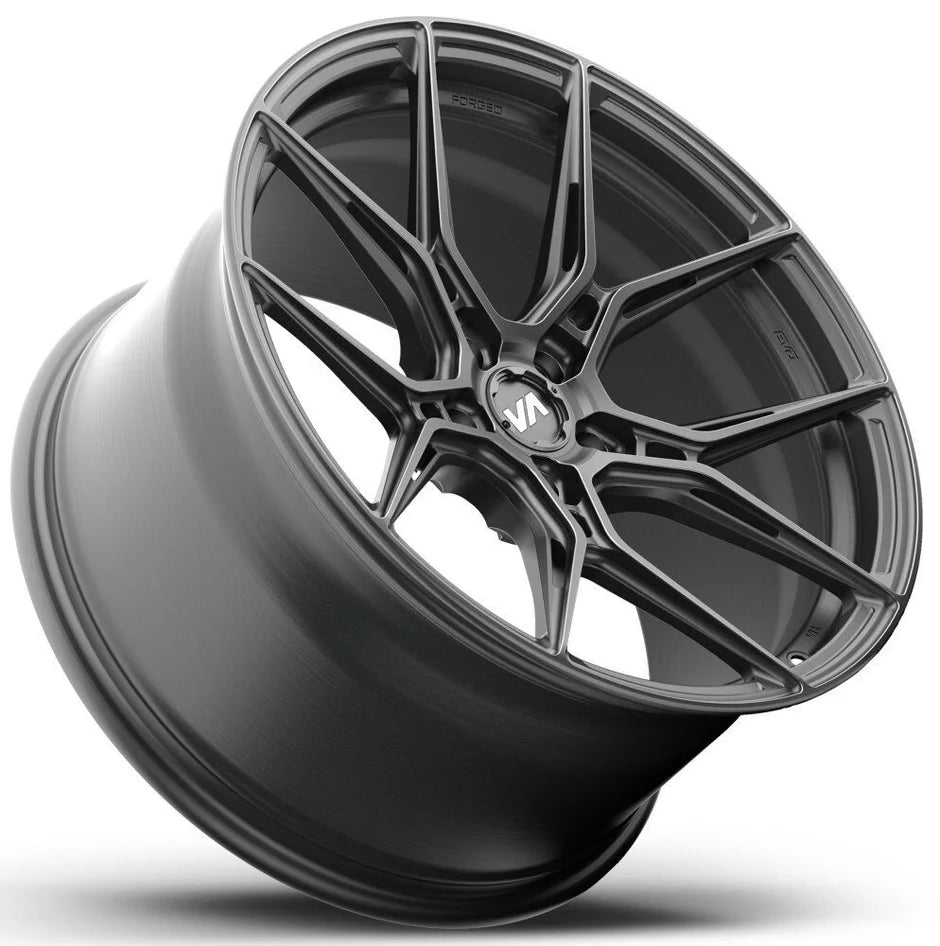 Variant Nysa Satin Gunmetal (20x9/21x12 Setup) Full Set - Forged