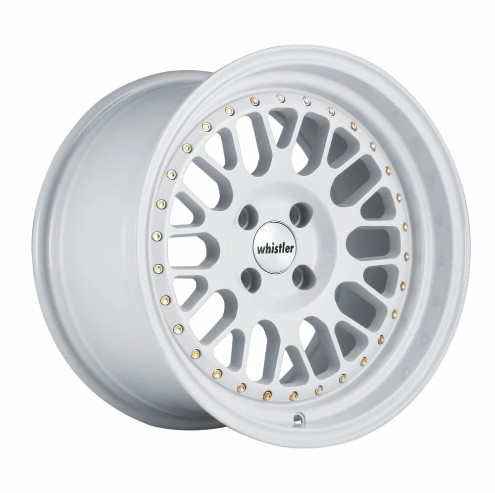 Whistler SK1 Full Gloss White Rivet Gold