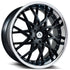 Azad AZ822 Semi Matte Black W/ Chrome Lip