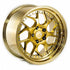 Aodhan DS01 Gold Vacuum w/ Chrome Rivets