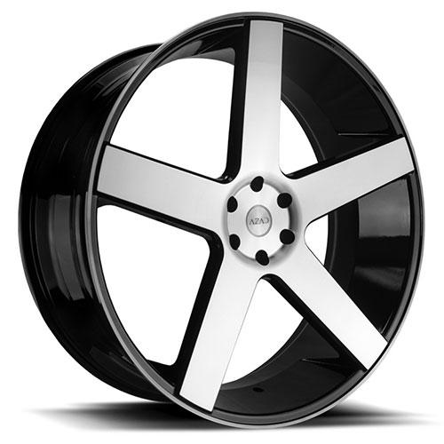 Azad AZ5198 Black w/ Machined Face