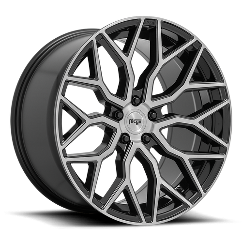 Niche Mazzanti Gloss Black Brushed Face