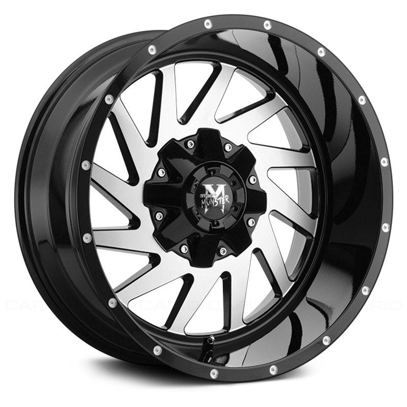 Off-Road Monster M12 Black Machine Face