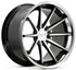 Ferrada FR4 Machine Black w/ Chrome Lip