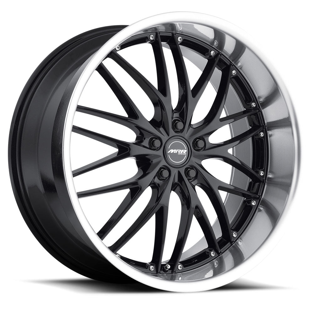 MRR GT1 Gloss Black w/ Machined Lip