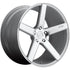 Niche Milan Gloss Silver Machined