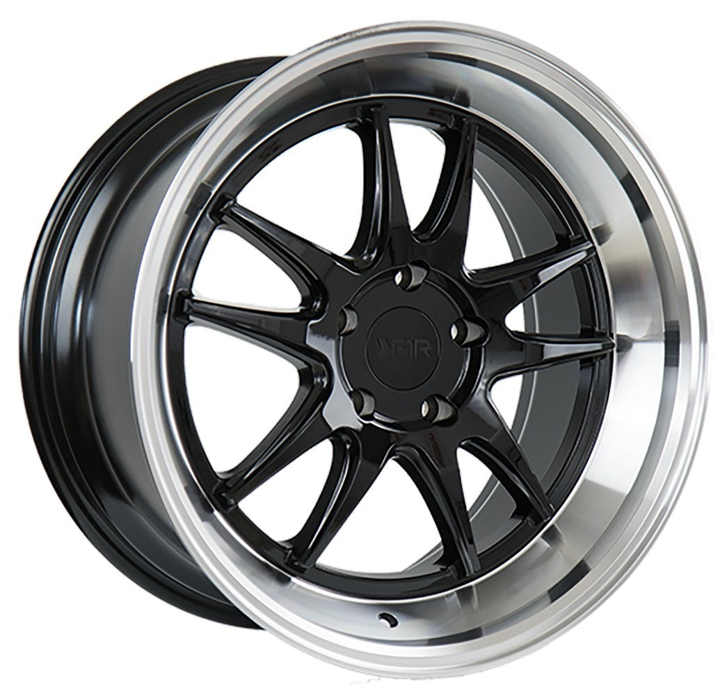 F1R F102 Gloss Black w/ Polish Lip