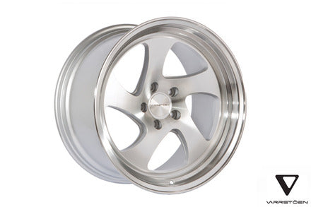 Varrstoen MK2 Gloss Silver w/ Machined Face & LipGloss Silver w/ Machined Face