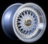 JNC 004S Silver w/ Machined Lip w/ Gold Rivets