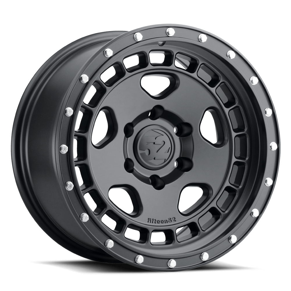 Fifteen52 TURBOMAC HD Asphalt Black (Satin Black/Steel Hardware)