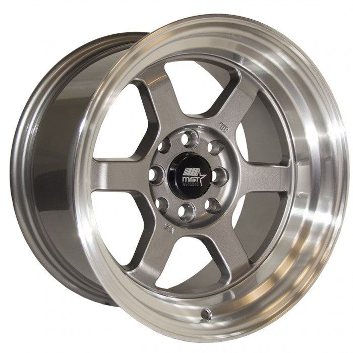 MST Time Attack Gunmetal w/ Machined Lip