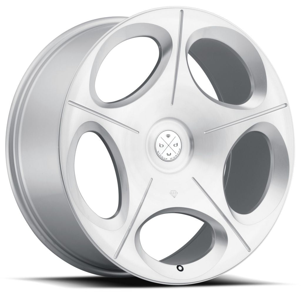 Blaque Diamond BD-77 Silver w/ Brush Face